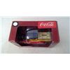 Image 2 : Heavy Die Cast Gear Box Coca Cola Model T Piggy Bank with Key (box is 8")