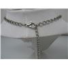 Image 4 : COSTUME JEWELLRY NECKLACE & EARRINGS - Chain 8 inches adjustable