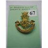 Image 1 : IV PRINCESS LOUISE DRAGOON GUARDS CAP BADGE - One Lug missing - No Fastening Pin