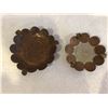 Image 1 : 2 vintage Mexican coin ashtrays - 1973 - 74 coins