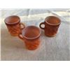 Image 1 : 3 Fireking Kimberly mugs, 1971