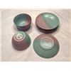 Image 2 : Pottery dishes, 2 soup bowls, 4 sandwich plates, no chips or cracks