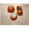 Image 2 : Lot of orange Fireking dishes/mugs, no chips or cracks