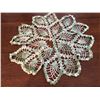 Image 3 : Vintage hand crochet doilies, large one needs repair
