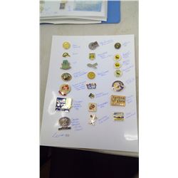 lapel pins - Canadian misc.