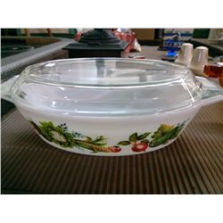 Antique Casserole Dish With Lid JAJ Pyrex