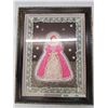 Image 1 : Framed Fabric Wall Art
