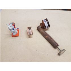 Lot Antique Repellant Sprayer & Misc. Items