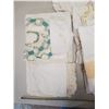 Image 3 : large lot of table cloths, runners, doilies etc.
