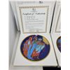Image 2 : 3 Christmas Plates with Certificate of Authenticity (Made in Germany by Hutschenreuther)