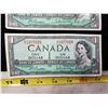 Image 4 : (5) 1954 1$ Bills