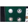Image 2 : Canada 2000 Birds of Prey - Set of (4) 50cent Coins