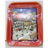 Image 1 : Coca Cola Tray 1990 Court Day 1923 print