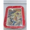 Image 1 : Coca Cola Tray 1990 - 1907 Baseball Game print