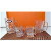 Image 1 : Rare "on window" A&W Tray with 4 A&W Mugs