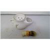 Image 2 : Antique Shaving Mug & Brush - Blackpool England