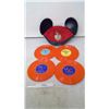 Image 1 : Original Mickey Mouse Hat & 4 Mickey Mouse records
