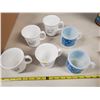 Image 1 : lot of 6 coffee mugs - 4 Corning, 2 Fireking Anchor Hocking
