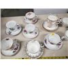 Image 5 : large lot of teacups & saucers
