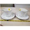 Image 1 : 2 Noritake Japan tea cups & saucers