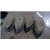 Image 1 : Lot of 4 Sad Irons no Handles