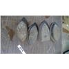 Image 2 : Lot of 4 Sad Irons no Handles