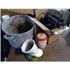 Image 2 : Misc. Household Lot - Pot, Tin, Electronics, Etc.