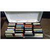 Image 1 : Lot of 8 Tracks in Carry Case