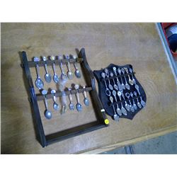 2 Spoon Racks w/Spoons