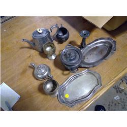 Lot of Silver Plated Items