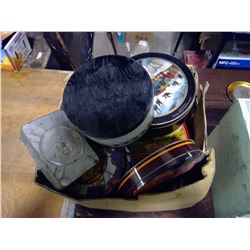 Large Lot of Tins