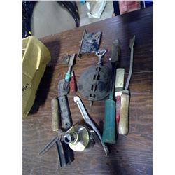 Misc Tools and Brass Piece