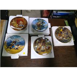 4 Collectable Plates - Fairy tales