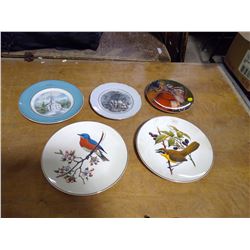5 Various Collectable Plates
