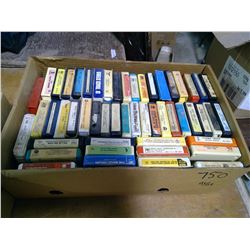 Lot of 8 Track Tapes