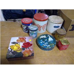 Lot of Tins