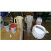 Image 1 : Lot of Cups & Pitchers & Black & Decker Kettle