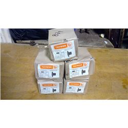 5 Boxes Provincial Flush Hinges