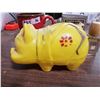 Image 3 : Lot Plastic Piggie Bank & English Leather Items