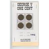 Image 1 : Four One Cent Coins 1928,29,32,33