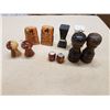 Image 2 : 5 Wood Salt & Pepper Shakers