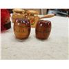 Image 4 : 5 Wood Salt & Pepper Shakers