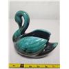 Image 2 : Blue mountain pottery swan (see photo of wing)