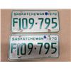 Image 1 : 2 1970 Licence Plates