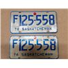 Image 1 : 2 1976 Licence Plates