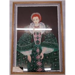 Framed Fabric Wall Art