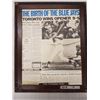 Image 1 : Blue Jays Toronto Star 1977 Sports Column Framed