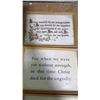 Image 2 : Lot of Religious Framed Verses