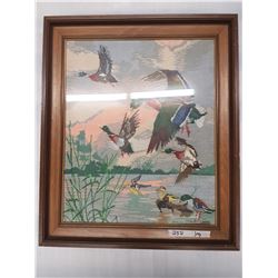 Framed Needlepoint - Schmalz Auctions