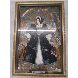 Framed Fabric Wall Art